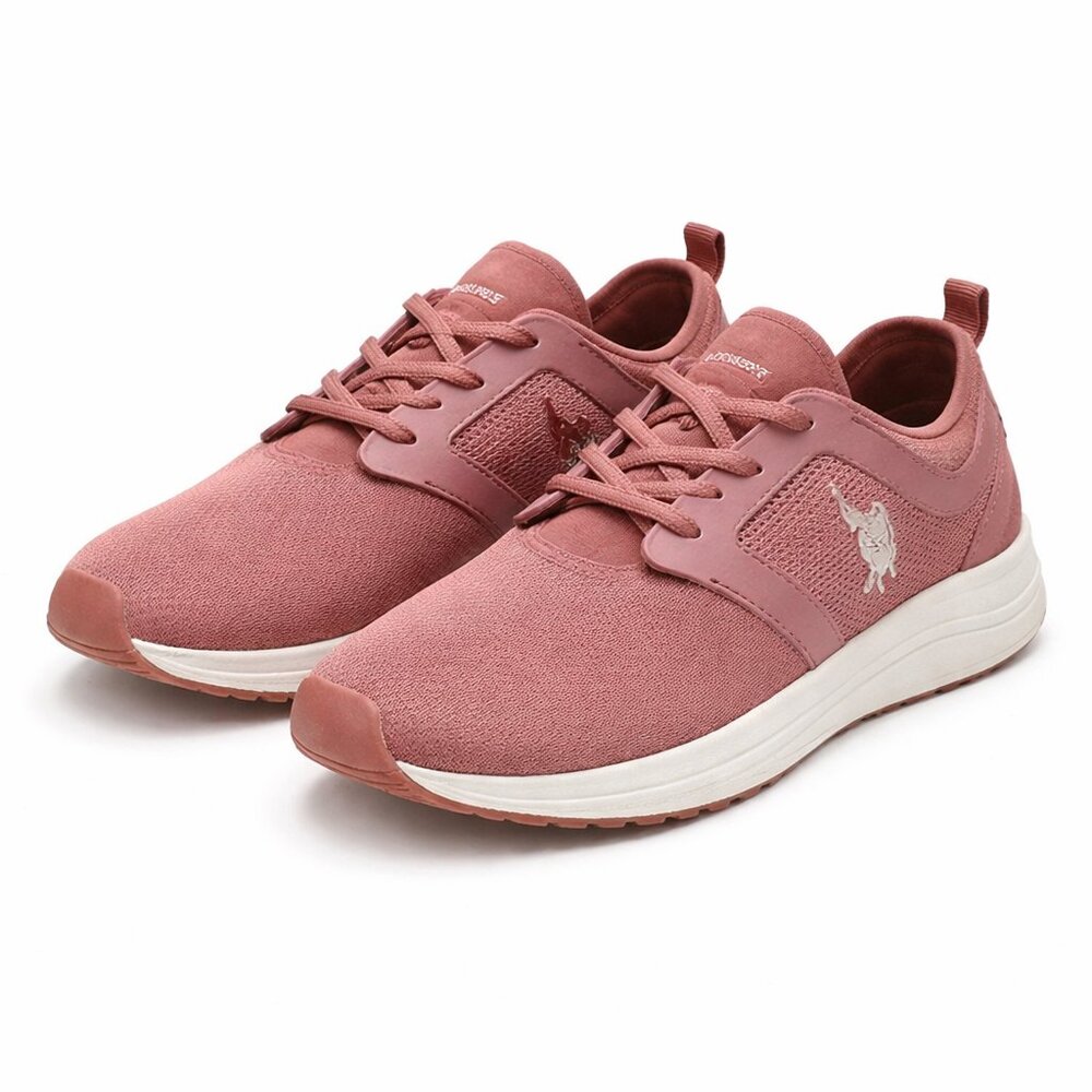 U.S. Polo Assn. Women’s Mauve Sneakers | Lightweight Athletic Comfort Shoes